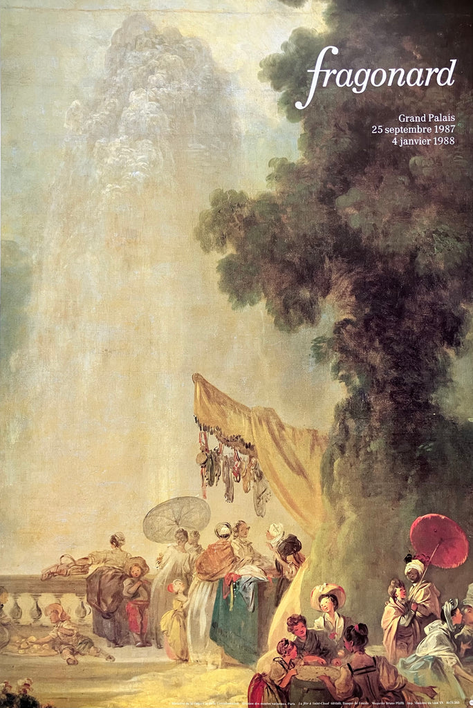 Fragonard, Grand Palais 1987-1988