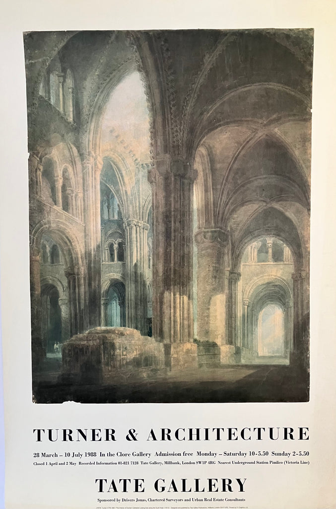 Turner and Architecture, London 1988