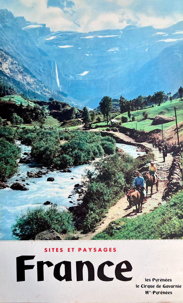 Cirque de Gavarnie, France, 1957