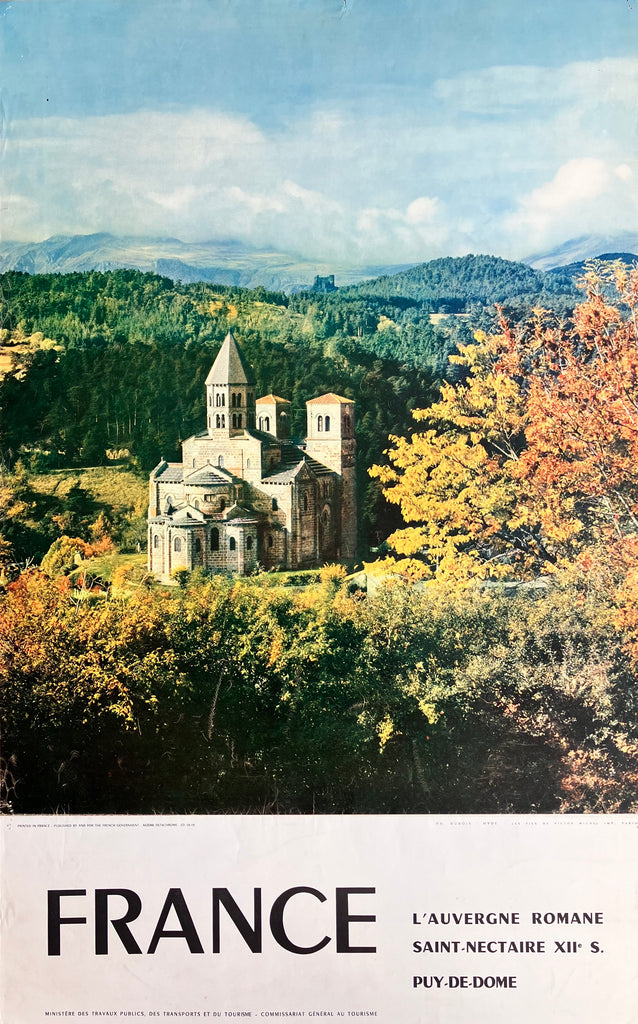 Saint Nectaire, Auvergne, France, 1959