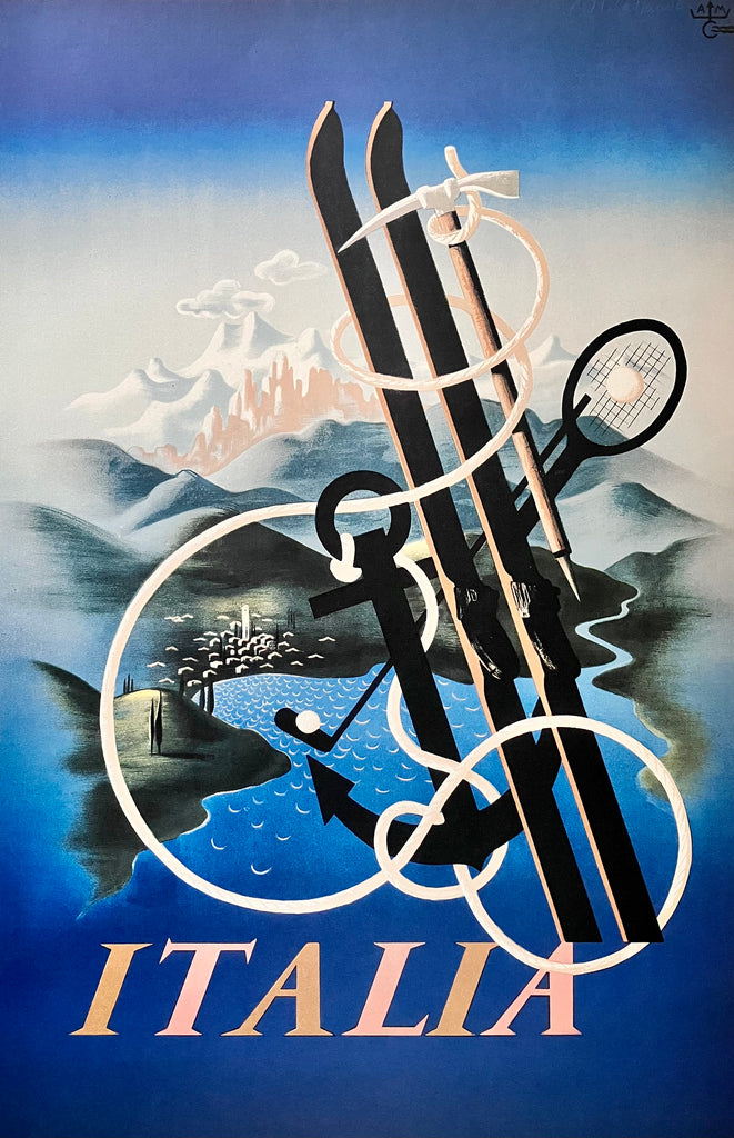 Italia, Cassandre re-issue, 1998