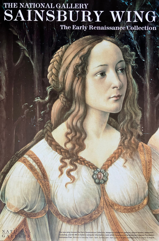 Botticelli, National Gallery London, 1991