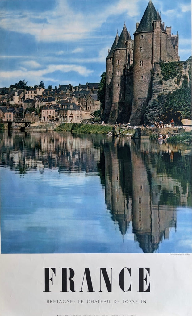 Josselin, Brittany, France, 1950s