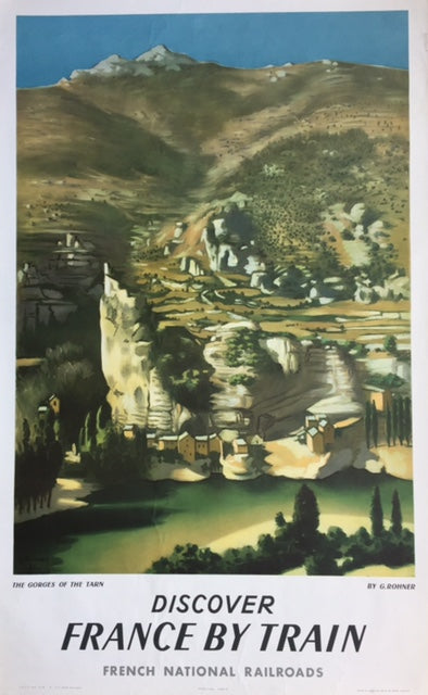 Gorges of the Tarn, France, 1955