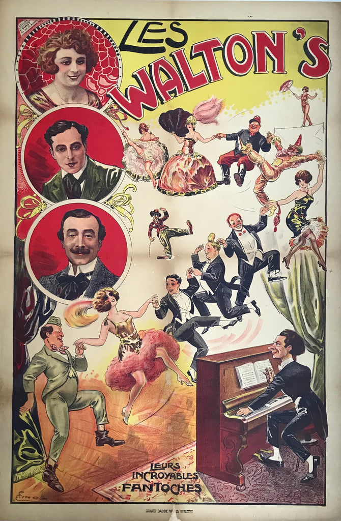 Les Walton's and Their Incredible Puppets, France, 1923