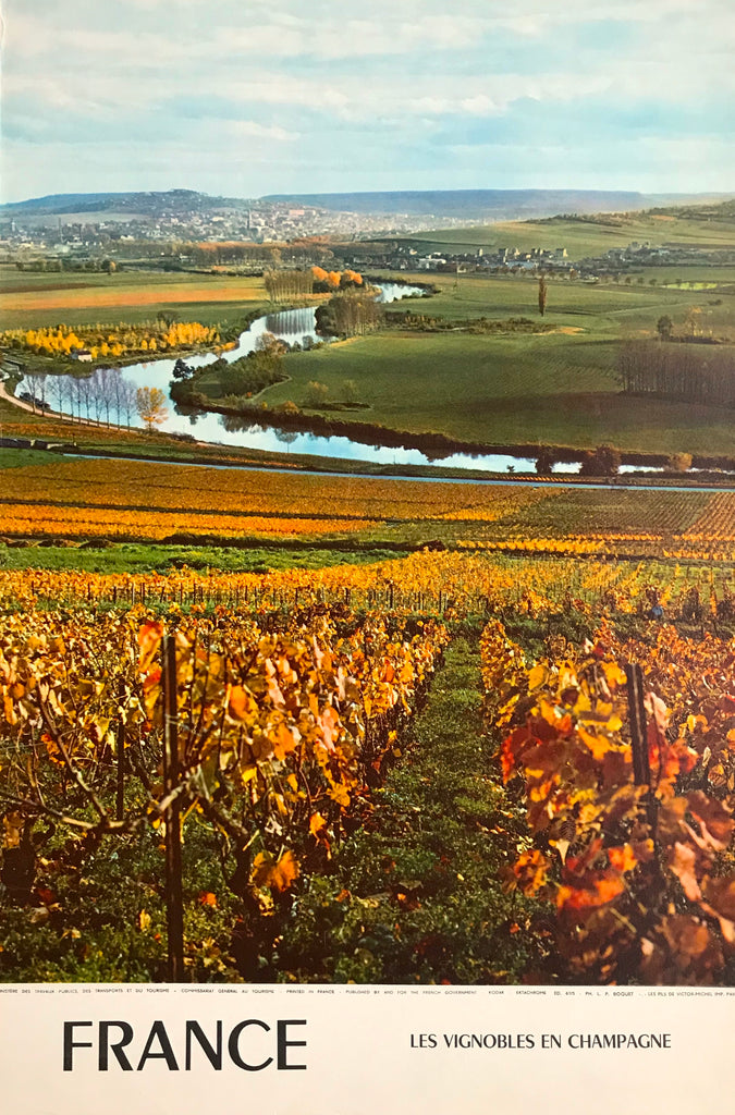 Les Vignobles en Champagne, France