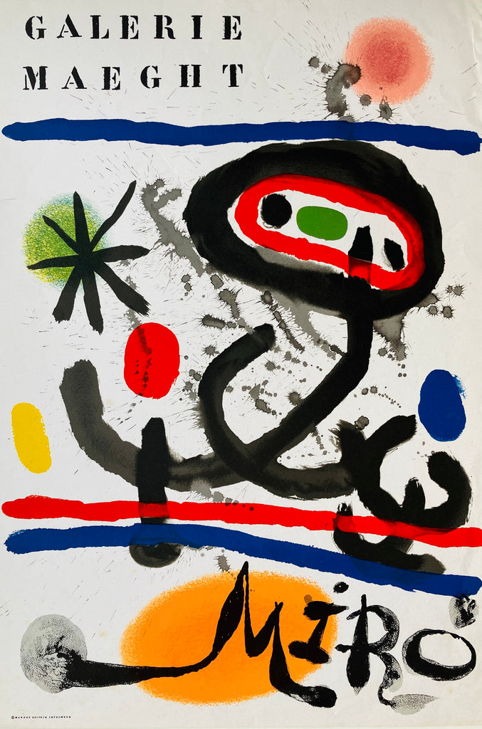 Miro, Galerie Maeght, 1970