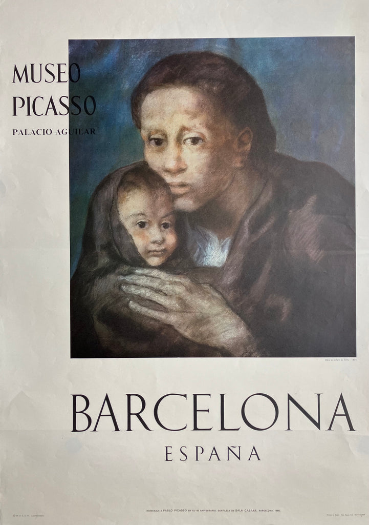 Picasso, 'Barcelona Suite' - Mother and Child in a Shawl, 1966