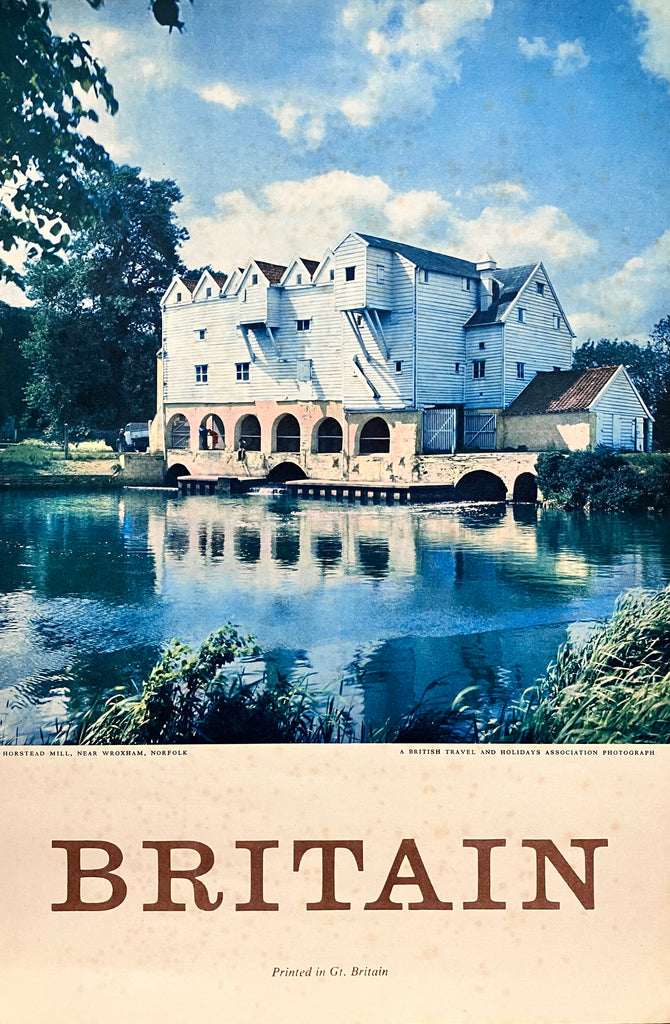 Horstead Mill, Wroxham, Norfolk, England, 1950s