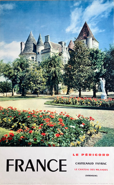 Château des Milandes, Périgord, France, 1959