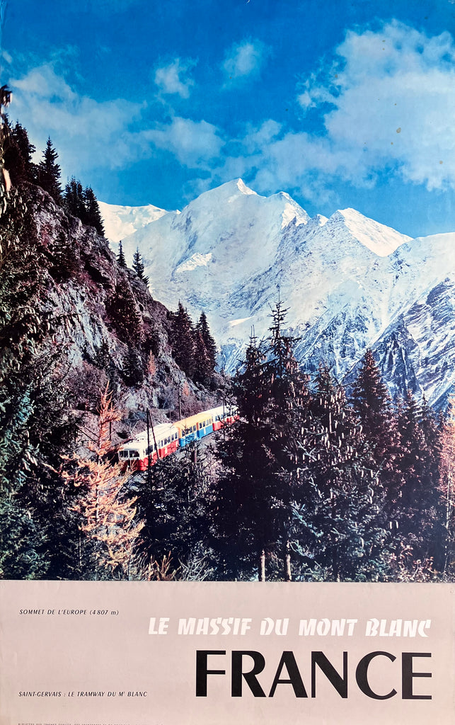 Mont Blanc Tramway, France, 1958