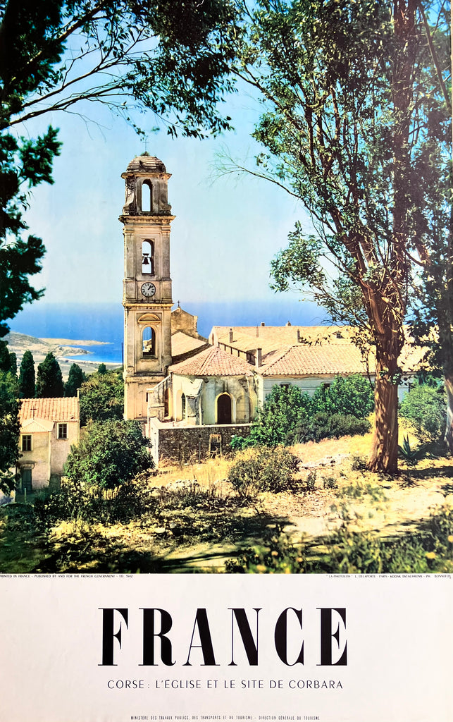 Corbara, Corsica, France, 1955