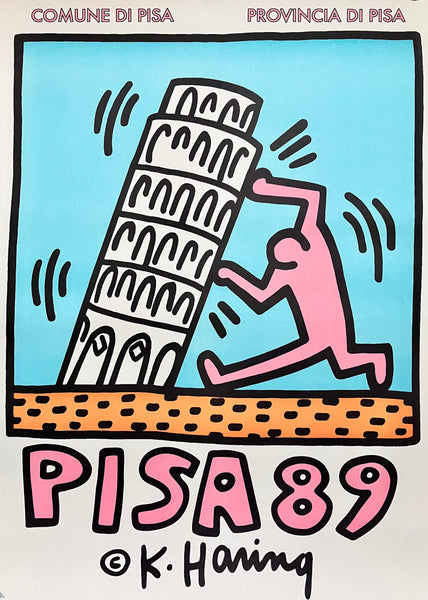 Keith Haring, Pisa 1989