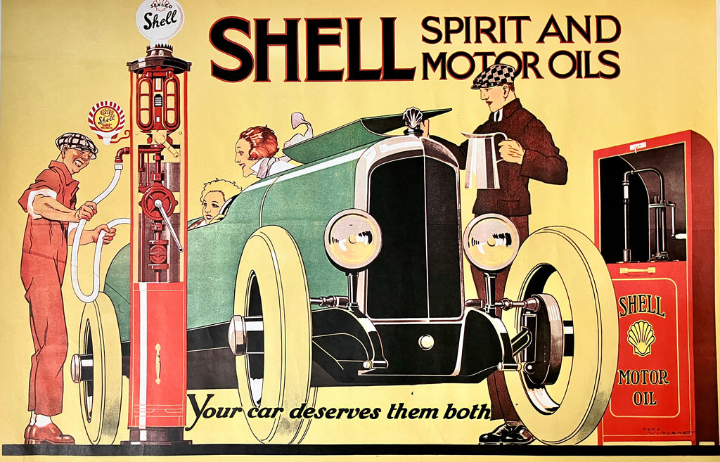 Shell Spirit and Motor Oils, 1969