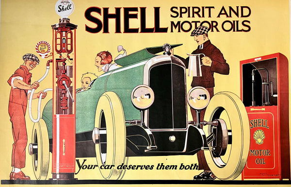 Shell Spirit and Motor Oils, 1969