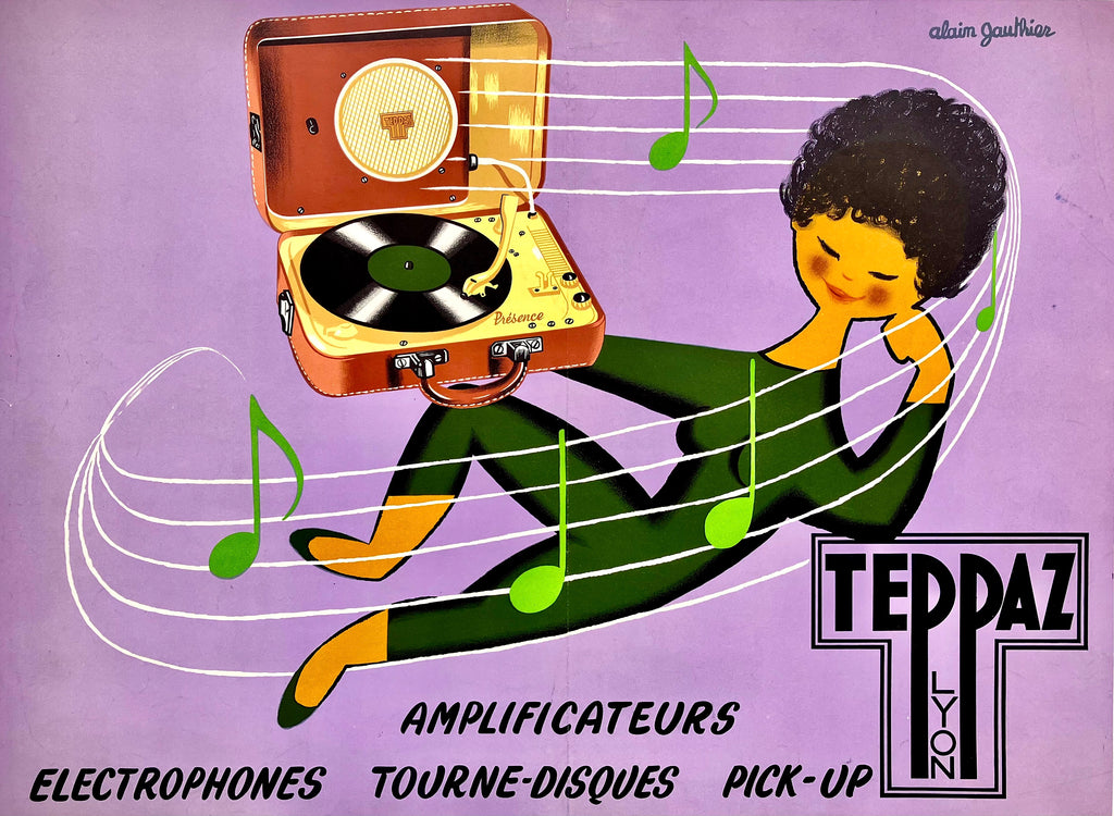 Teppaz Record Players, France, 1956