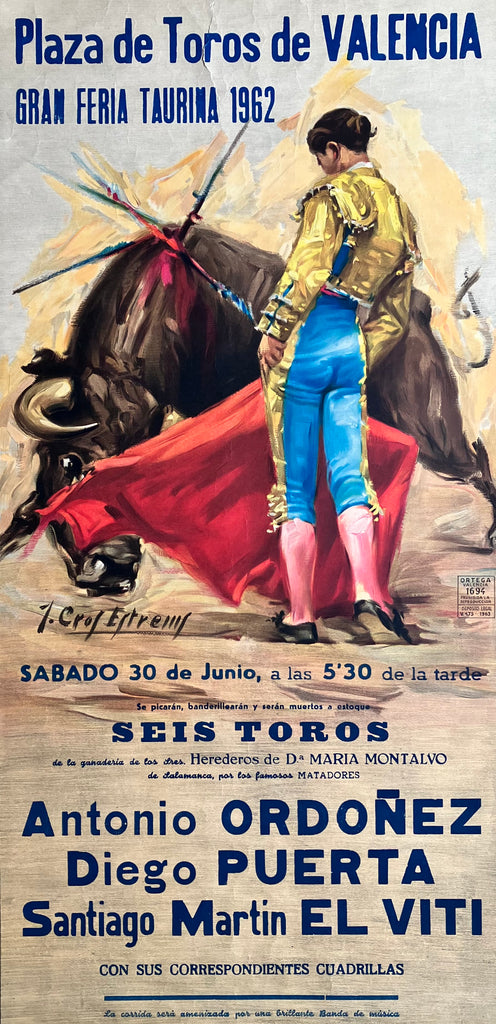 Bullfight, Valencia , June 1962
