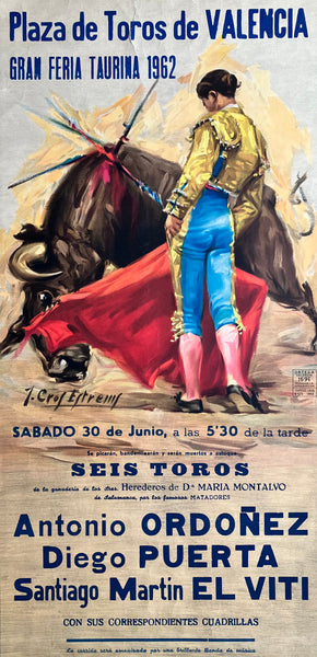 Bullfight, Valencia , June 1962