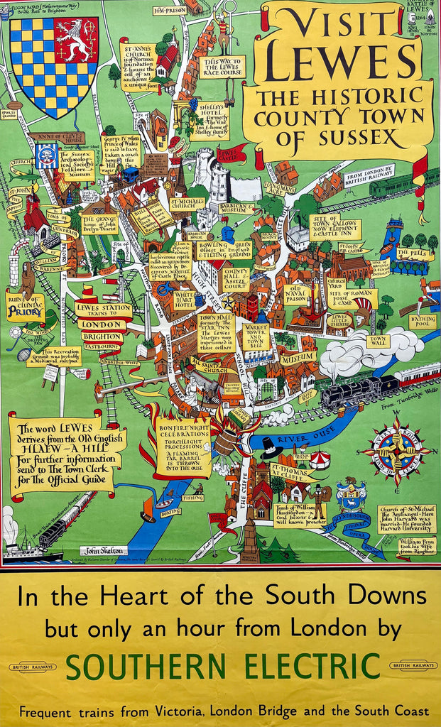 Visit Lewes, 1950