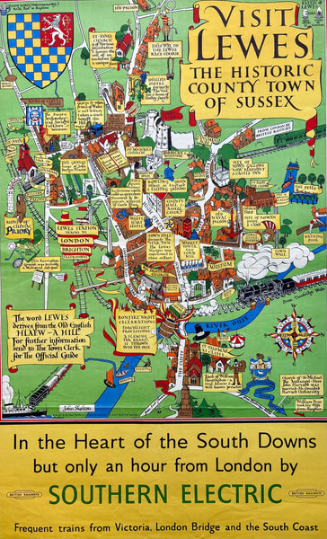 Visit Lewes, 1950