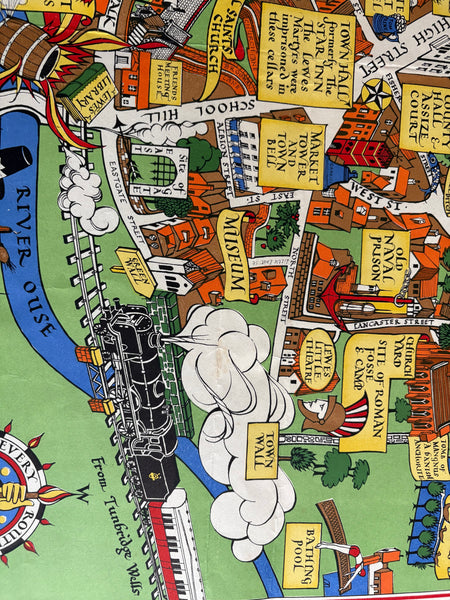 Visit Lewes, 1950