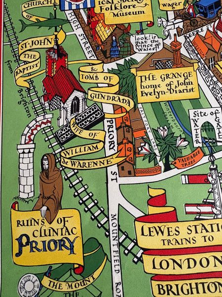 Visit Lewes, 1950