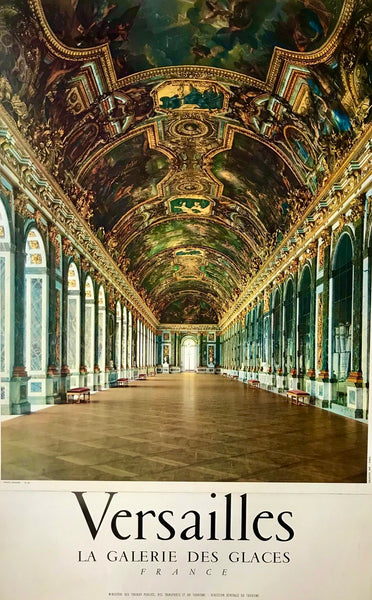 Versailles, Hall of Mirrors, France, 1956?