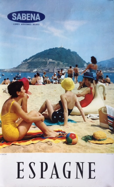San Sebastian, Spain, Sabena, 1960s