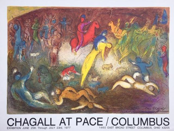 Chagall – 'Enlèvement de Chloé', 1977