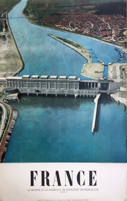 Donzère-Mondragon Dam, Provence, France