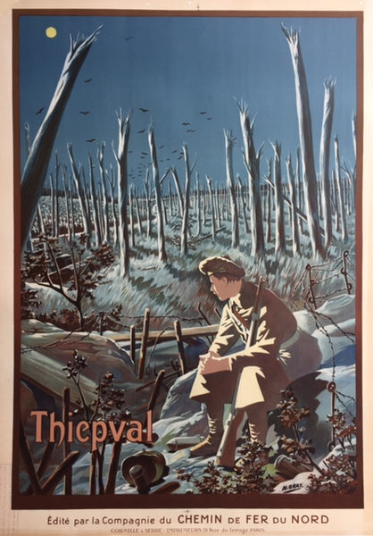 Thiepval, First World War, France, c1919