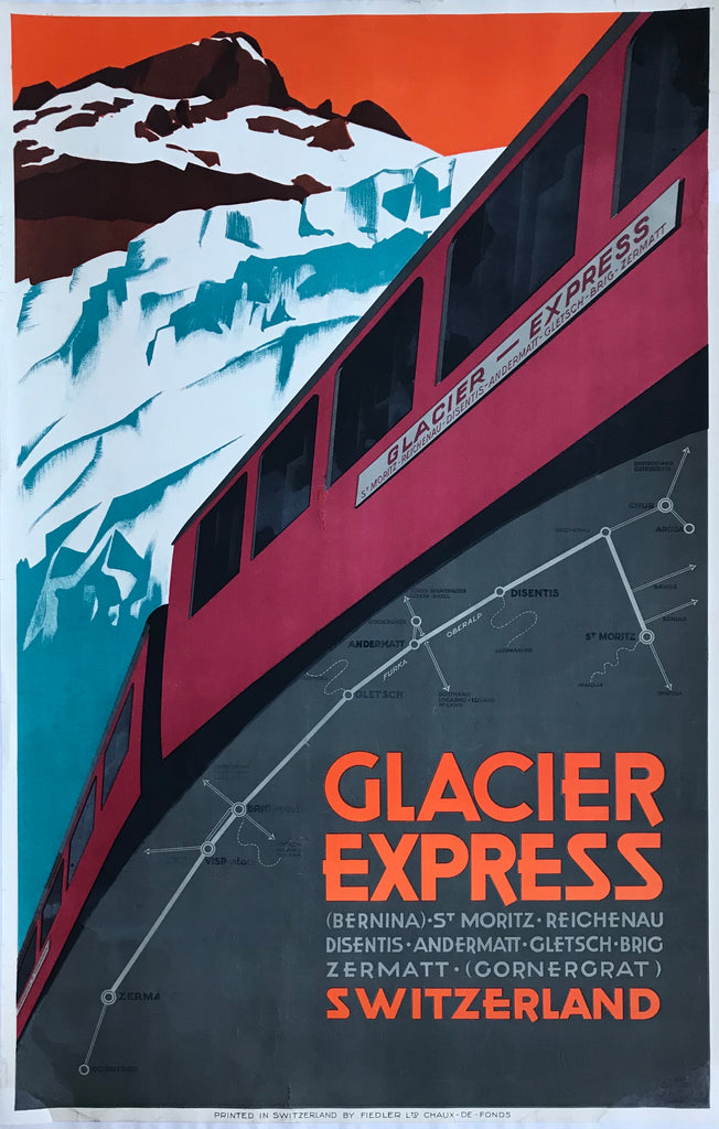 Glacier Express, Switzerland, 1930s