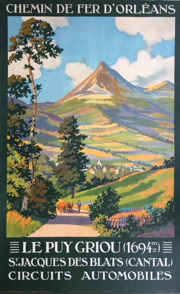 Le Puy Griou, France, 1930