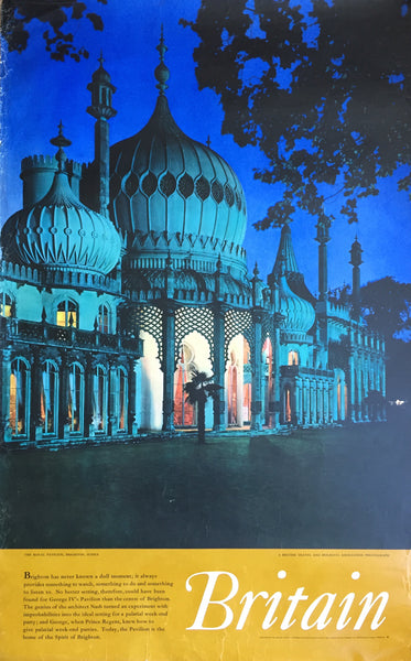Royal Pavilion Brighton, 1958