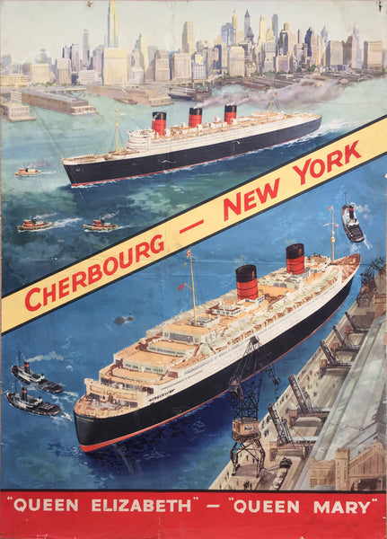 Cunard liners, 1940s?