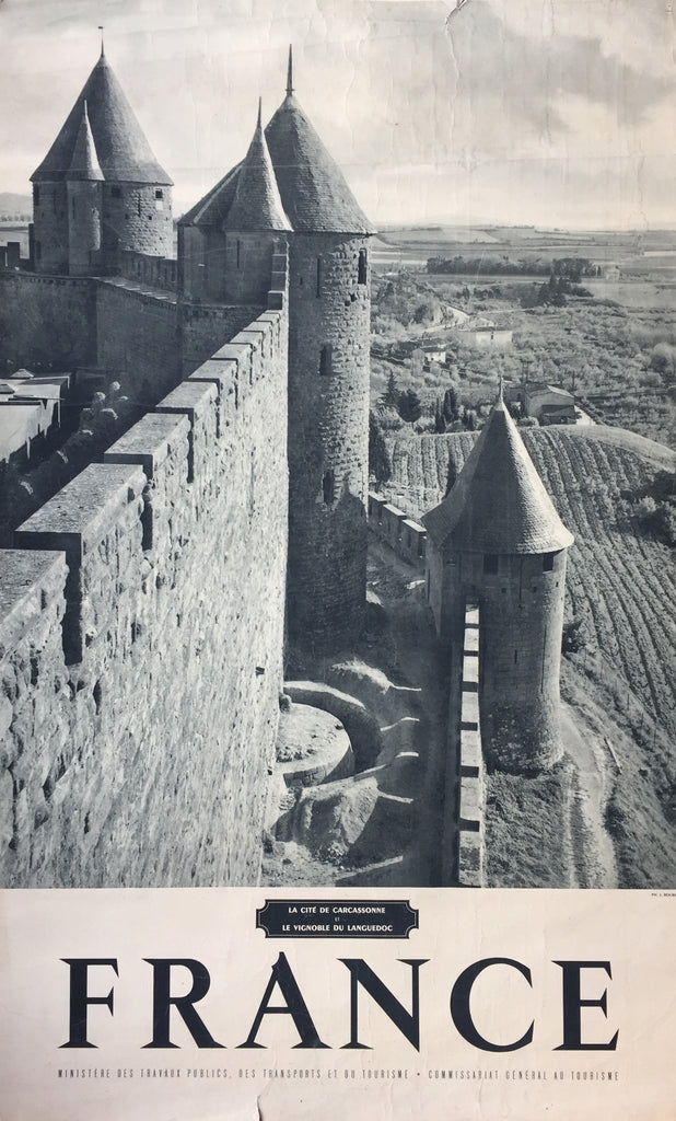 Carcassonne, France, 1940s?