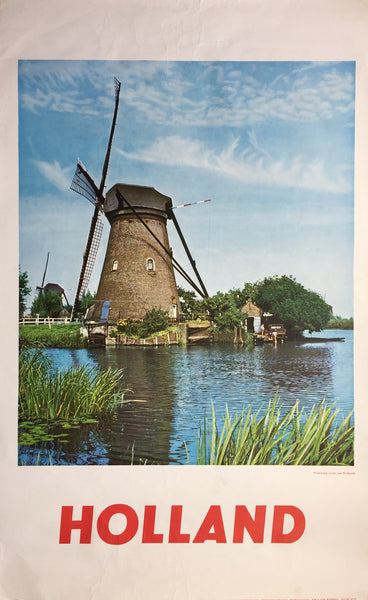 Kinderdijk, Netherlands, 1960s