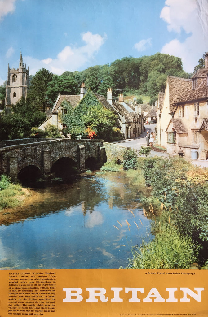 Castle Combe, Wiltshire, England, 1960/61