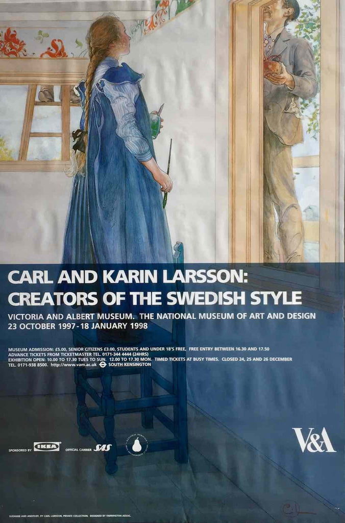 Carl & Karin Larsson exhibition, 1998