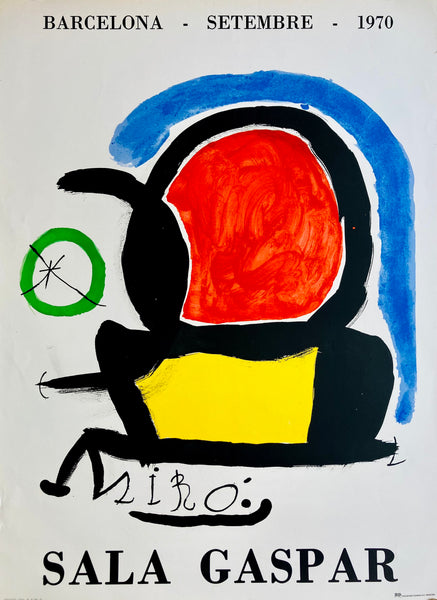 Miró, Sala Gaspar, 1970