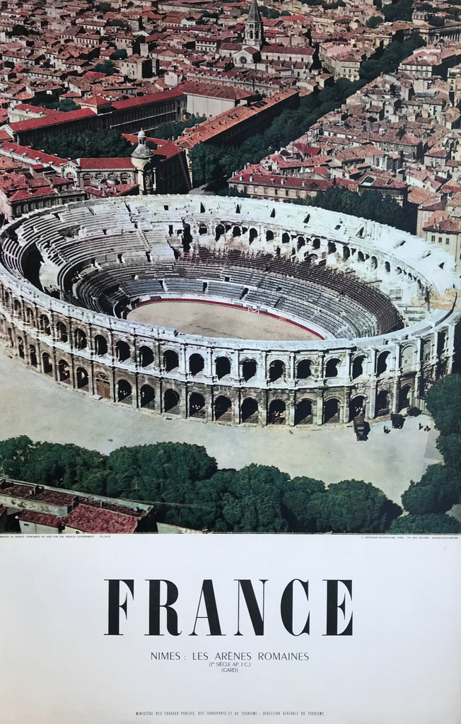 Nîmes, France, 1956