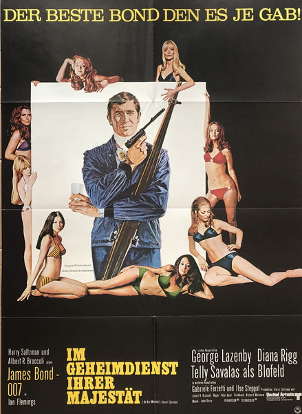 James Bond, On Her Majesty's Secret Service, Germany, 1969