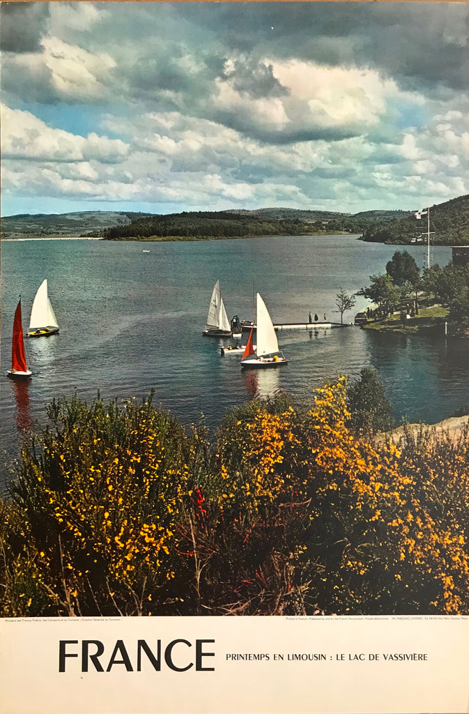 Lac de Vassivière, Limousin, France, 1958