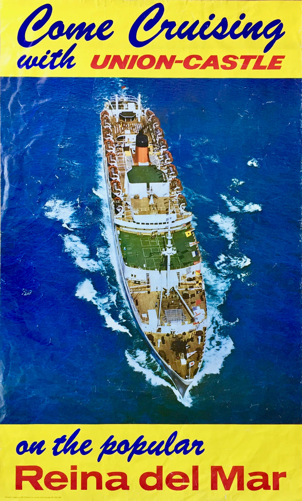 Reina del Mar cruise ship, late 1960s