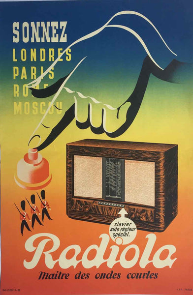 Radiola radio, France, 1938?