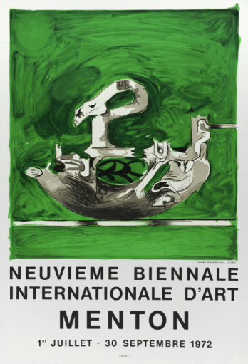 Graham Sutherland, Menton Biennale 1972, 'Le Cygne'