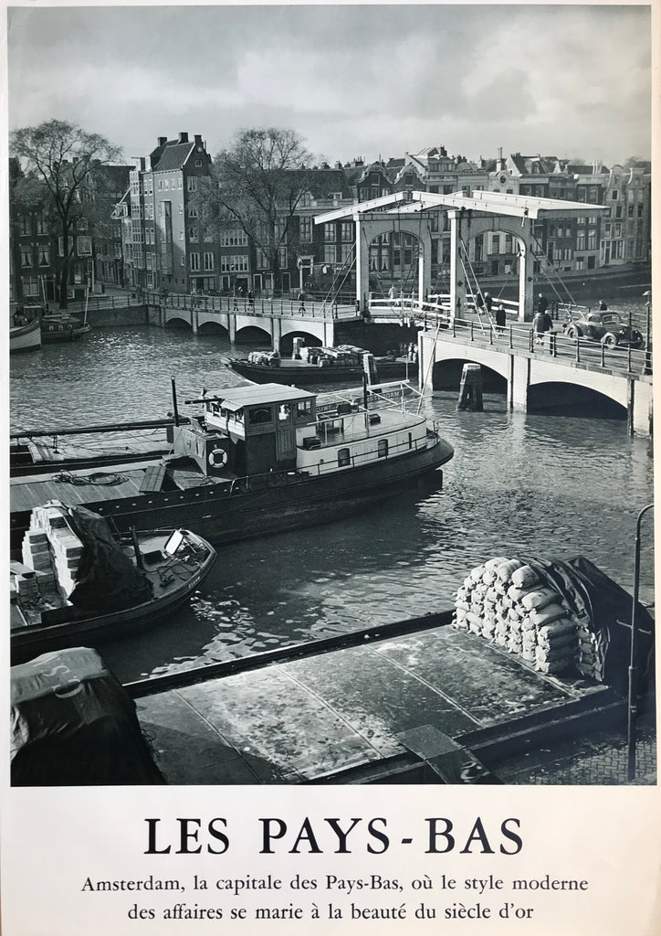 Skinny Bridge, Amsterdam, Netherlands, 1930s/40s