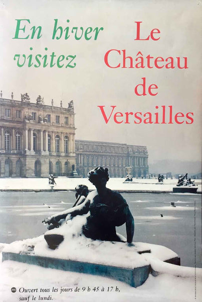 Versailles in winter, France, c 1980