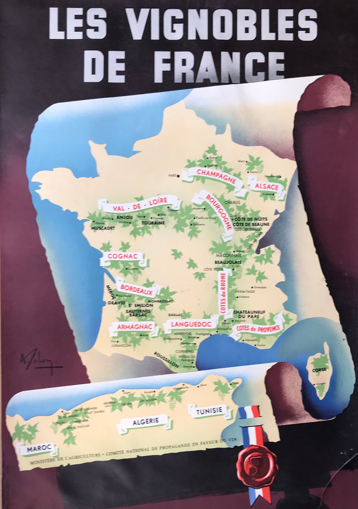 Vignobles de France, 1950s