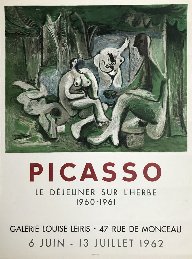 Picasso, Le Déjeuner sur l’Herbe, 1962